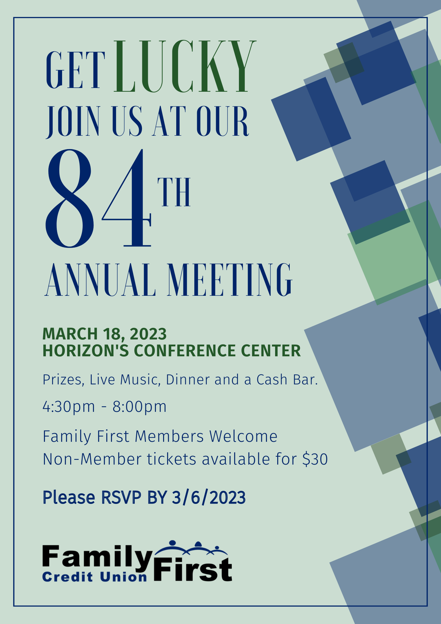 Annual Meeting Invite Flyer